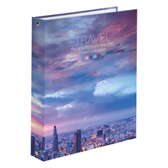 Тетрадь Brauberg Travel, А5, на кольцах, твердый картон, в клетку, 120 листов, 175х215 мм (404080) Travel, А5, на кольцах, твердый картон, в клетку, 120 листов, 175х215 мм (404080)