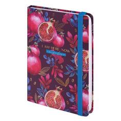 Ежедневник Brauberg Pomegranate, А5, недатированный, с резинкой, 145х203 мм, 128 листов (114562) Pomegranate, А5, недатированный, с резинкой, 145х203 мм, 128 листов (114562)