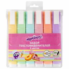 Набор текстовыделителей Юнландия Colorstar Pastel, линия 1-4 мм, 6 шт (151717) Colorstar Pastel, линия 1-4 мм, 6 шт (151717)