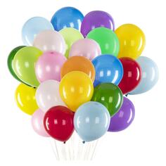 Шары воздушные Brauberg Kids "Яркие цвета", 25 см, 50 шт, ассорти (591881) Kids "Яркие цвета", 25 см, 50 шт, ассорти (591881)