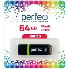 USB-флешка Perfeo C11 USB 64GB Black (PF-C11B064) C11 USB 64GB Black (PF-C11B064)