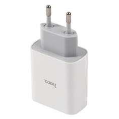 Сетевое зарядное устройство Hoco RC3, USB+Type-C, 3,1A White RC3, USB+Type-C, 3,1A White
