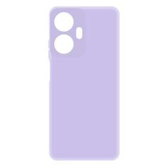 Чехол Krutoff для Realme C55, лавандовый (446622) для Realme C55, лавандовый (446622)