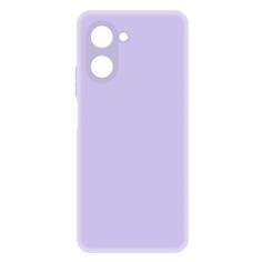 Чехол Krutoff для Realme C33/C33 2023, лавандовый (446618) для Realme C33/C33 2023, лавандовый (446618)