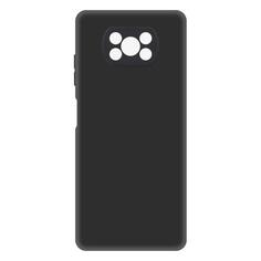 Чехол Krutoff Soft Case для Xiaomi Poco X3 Pro, черный (228587) Soft Case для Xiaomi Poco X3 Pro, черный (228587)