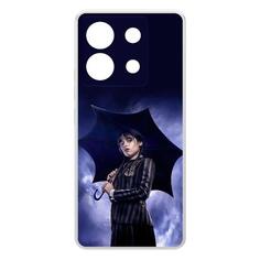 Чехол Krutoff Clear Case Уэнсдей Аддамс для Poco X6 (540237) Clear Case Уэнсдей Аддамс для Poco X6 (540237)