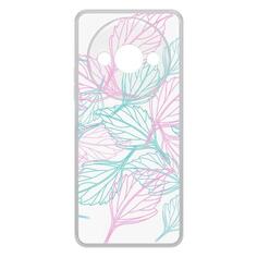 Чехол Krutoff Clear Case Листья паттерн для Xiaomi Redmi A3 (539691) Clear Case Листья паттерн для Xiaomi Redmi A3 (539691)