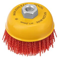 Насадка-щетка для УШМ Denzel "Чашка", 100 мм, желтая (74469) "Чашка", 100 мм, желтая (74469)