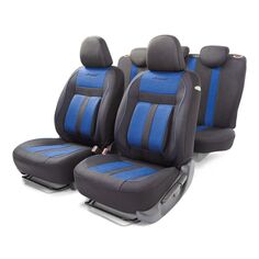 Чехлы для автомобильных сидений AutoProfi Cushion Comfort CUS-1505 Black/Blue Cushion Comfort CUS-1505 Black/Blue