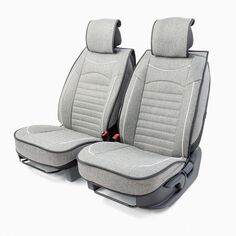 Накидки на сиденье CARPERFORMANCE передняя, гобелен, 2 шт (CUS-2082 L.GY) передняя, гобелен, 2 шт (CUS-2082 L.GY)