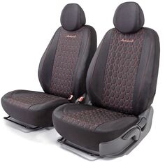 Чехол для автомобильного сиденья AutoProfi Verona VER-0405 BK/RD, лён Verona VER-0405 BK/RD, лён