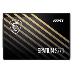 SSD накопитель MSI Spatium S270 240GB 2.5" SATA III (S78-440N070-P83) Spatium S270 240GB 2.5" SATA III (S78-440N070-P83)