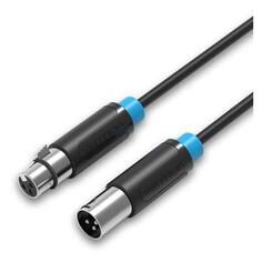 Кабель Vention XLR M/XLR F, 3 м (BBFBI) XLR M/XLR F, 3 м (BBFBI)