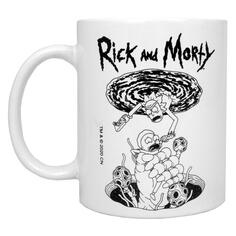 Кружка ND Play "Рик и Морти: Рисованый портал", 330 мл, фарфор, в подарочной упаковке "Рик и Морти: Рисованый портал", 330 мл, фарфор, в подарочной упаковке
