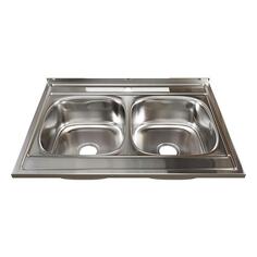 Мойка кухонная MIXLINE ML 60x80, нержавеющая сталь (528171) ML 60x80, нержавеющая сталь (528171)