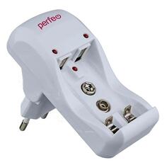 Зарядное устройство Perfeo AA/AAA/9V, Ni-MH/CD, 220V, 2 слота (PF-VN-210) AA/AAA/9V, Ni-MH/CD, 220V, 2 слота (PF-VN-210)