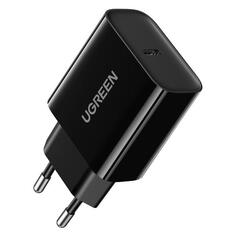 Сетевое зарядное устройство uGreen CD137, USB-C 20W PD Black (10191) CD137, USB-C 20W PD Black (10191)