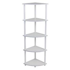 Стеллаж Gastrorag 1450/5W, 400х400 мм, угловой, белый 1450/5W, 400х400 мм, угловой, белый