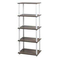 Стеллаж Gastrorag 1450/5W, 600х300 мм, тауп 1450/5W, 600х300 мм, тауп