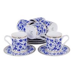 Чайный сервиз Balsford "Мармарис", на 6 персон, фарфор, 12 предметов (146-30004) "Мармарис", на 6 персон, фарфор, 12 предметов (146-30004)