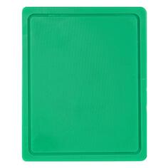 Разделочная доска Gastrorag полиэтилен, 32,5х25,5х2 см, зеленая (CB3226GR) полиэтилен, 32,5х25,5х2 см, зеленая (CB3226GR)