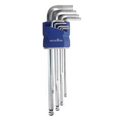 Набор ключей GOODKING TORX, удлиненных, с отверстием и держателем, 9 шт (KUT-11010) TORX, удлиненных, с отверстием и держателем, 9 шт (KUT-11010)