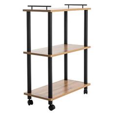 Стеллаж Gastrorag 0770/3 600х300К, ЛДСП, на колесах, таксония 0770/3 600х300К, ЛДСП, на колесах, таксония