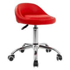 Стул мастера для салонов красоты Gemlux GL-BR-004RD, красный GL-BR-004RD, красный