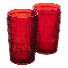 Набор стаканов Gipfel Vinsanto, 350 мл, красный, 2 шт (51527) Vinsanto, 350 мл, красный, 2 шт (51527)