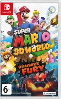 Игра для Nintendo Switch Nintendo Super Mario 3D World + Bowsers Fury Super Mario 3D World + Bowsers Fury
