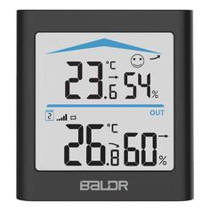 Термогигрометр BALDR B0135T2H2 Black B0135T2H2 Black