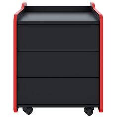Тумба для игрового компьютерного стола VMMGAME Case 50 Black/Red (CS-2BKRD) Case 50 Black/Red (CS-2BKRD)