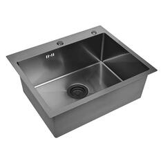 Мойка кухонная Wisent нержавеющая сталь с PVD покрытием, 60х50 см (WS36050B/WGER010) нержавеющая сталь с PVD покрытием, 60х50 см (WS36050B/WGER010)