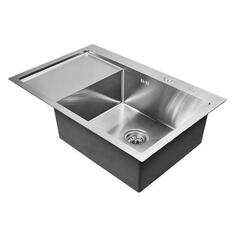 Мойка кухонная Wisent нержавеющая сталь, 78х51 см (WS37851-R/WGER010) нержавеющая сталь, 78х51 см (WS37851-R/WGER010)