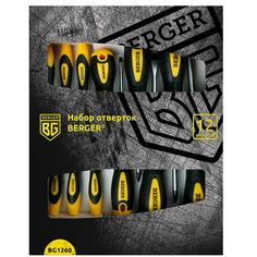 Набор отверток Berger 12 предметов (BG1260) 12 предметов (BG1260)
