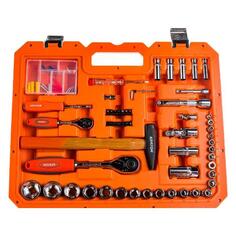 Набор ручного инструмента Кратон TS-11 1/2", 1/4", 99 предметов (22809011) TS-11 1/2", 1/4", 99 предметов (22809011)