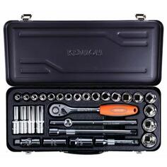 Набор ручного инструмента Кратон TS-02, 1/2", 29 предметов (2 28 09 002) TS-02, 1/2", 29 предметов (2 28 09 002)