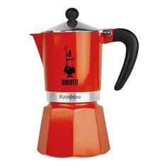 Кофеварка гейзерная Bialetti Rainbow Espresso Maker, 6 чашек Red (4963) Rainbow Espresso Maker, 6 чашек Red (4963)