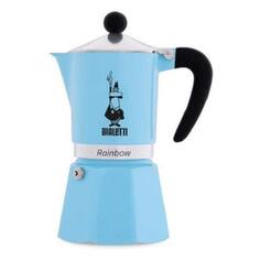 Кофеварка гейзерная Bialetti Rainbow, 270 мл, 6 чашек Light Blue (5043) Rainbow, 270 мл, 6 чашек Light Blue (5043)
