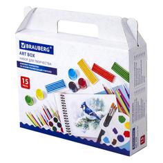Набор для творчества Brauberg Art Box, в подарочной коробке, 15 предметов (880125) Art Box, в подарочной коробке, 15 предметов (880125)