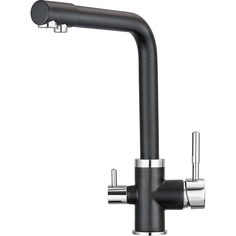 Смеситель для кухни Granula GR-2015, шварц GR-2015, шварц