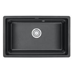 Мойка кухонная Granula KS-7303U, черная KS-7303U, черная