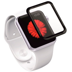 Защитное стекло с рамкой 3D Red Line Corning для Apple Watch S3 38mm (УТ000013917) Corning для Apple Watch S3 38mm (УТ000013917)