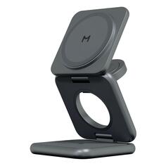 Беспроводное зарядное устройство Magssory Fold 3 в 1 Dark Grey (WCH043) Fold 3 в 1 Dark Grey (WCH043)