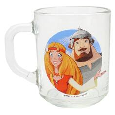 Кружка ND Play "Три Богатыря: Дизайн 2", стекло, 230 мл, в подарочной упаковке (310856) "Три Богатыря: Дизайн 2", стекло, 230 мл, в подарочной упаковке (310856)