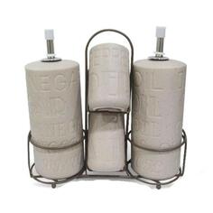 Набор для специй Maestro Stone, 5 предметов (MR-20028-04S) Stone, 5 предметов (MR-20028-04S)