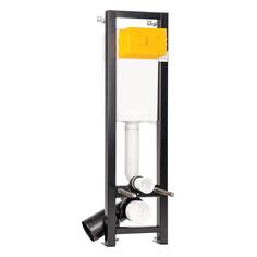 Инсталляция для унитаза OLI Quadra Total Black LE, механический слив (886667) Quadra Total Black LE, механический слив (886667)