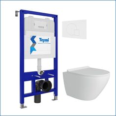 Комплект унитаза с инсталляцией Teymi T70011+T70024WM+T40106 T70011+T70024WM+T40106