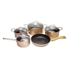 Набор посуды AUGUSTIN-WELZ Aluminiuml Сooware Set, 1,9/2,3/ 3,1/5,7 л, 9 предметов (AW-2202) Aluminiuml Сooware Set, 1,9/2,3/ 3,1/5,7 л, 9 предметов (AW-2202)
