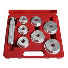 Набор оправок МАСТАК для подшипников, 40-65 мм, 8 предметов, в кейсе (100-20008C) для подшипников, 40-65 мм, 8 предметов, в кейсе (100-20008C)